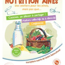 Atelier Nutrition Ainés à Doué la Fontaine