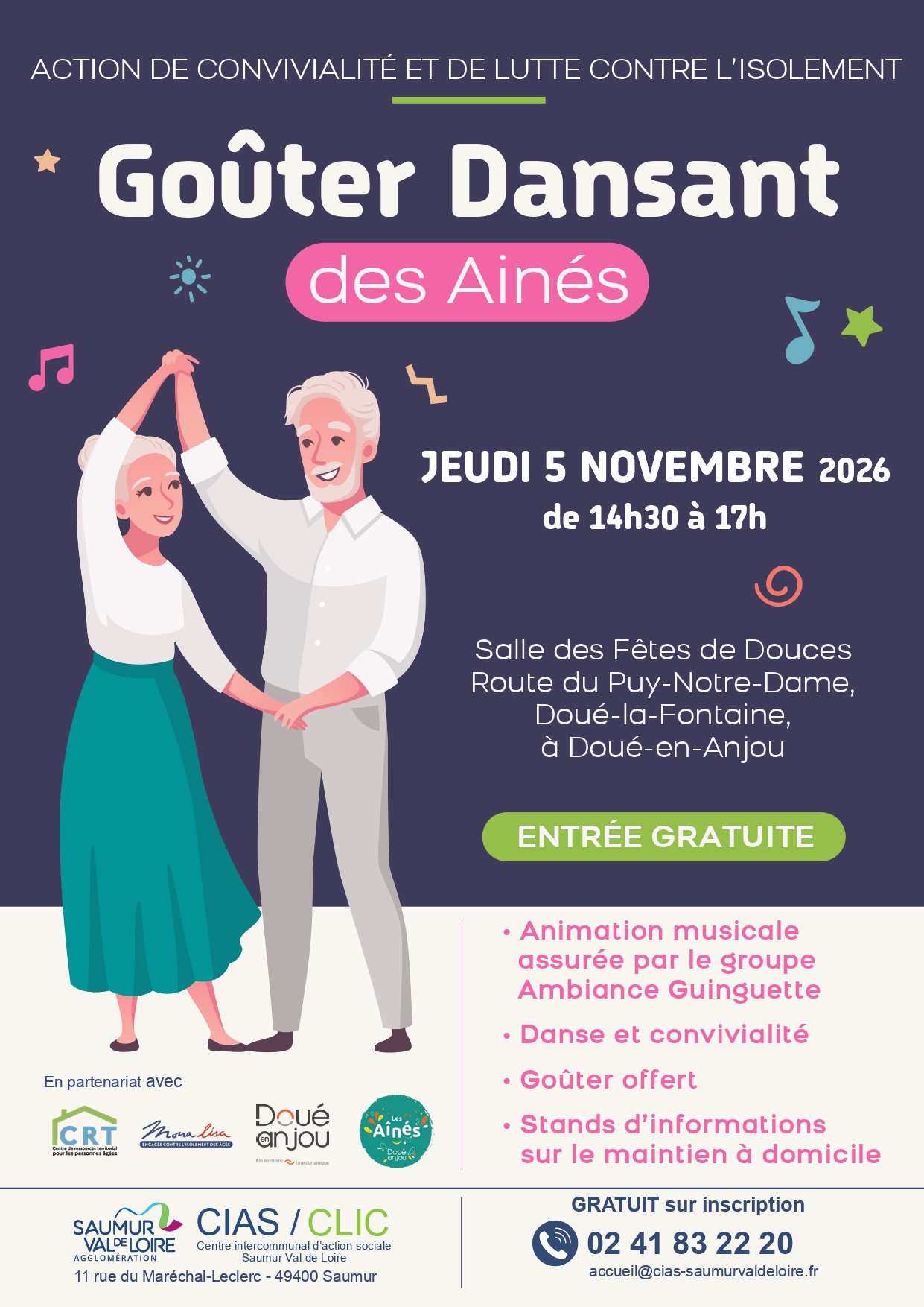 Goûter dansant