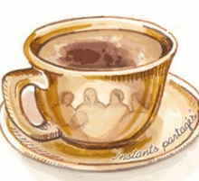 Café deuil à Vivy