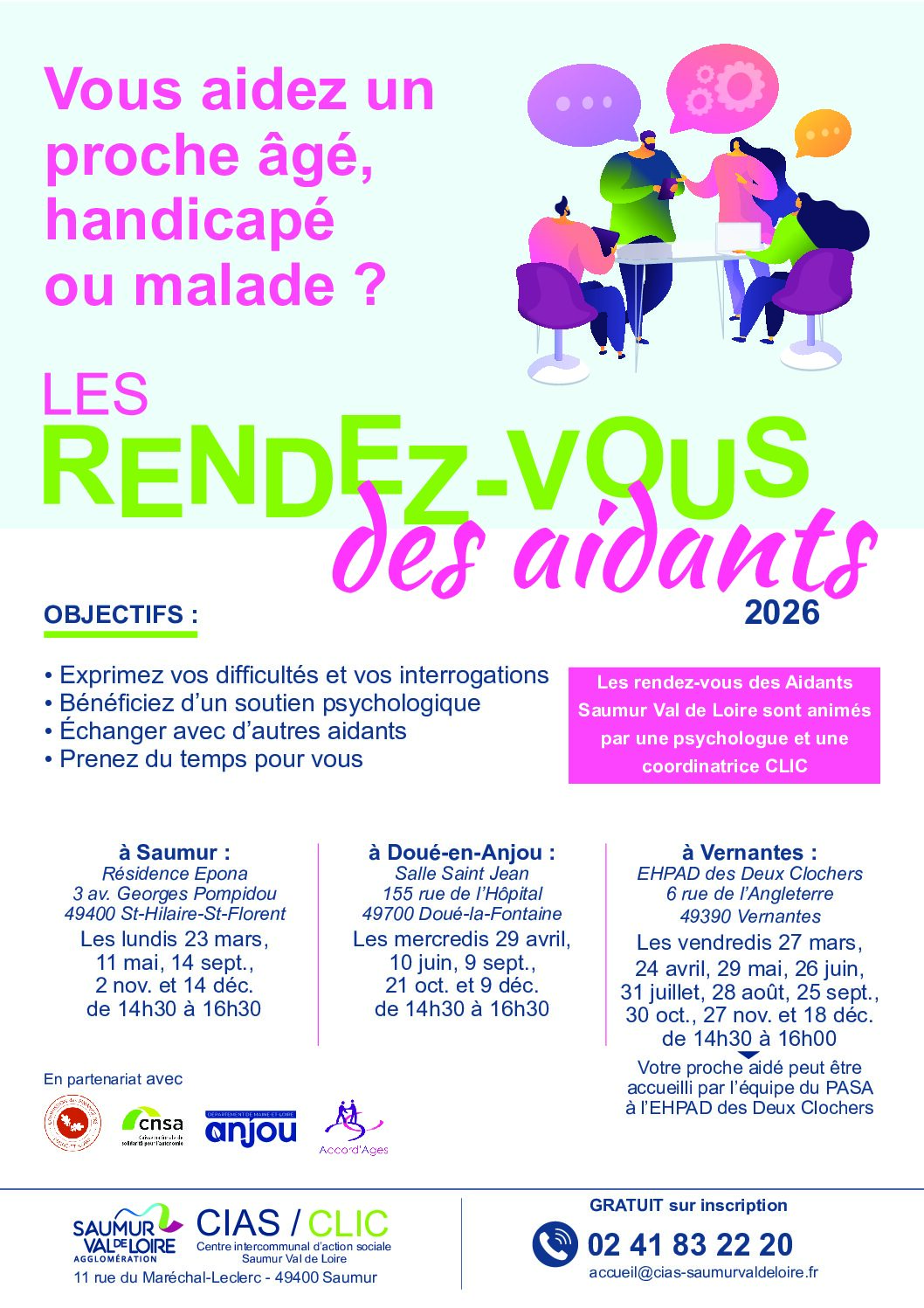 LE RENDEZ VOUS DES AIDANTS